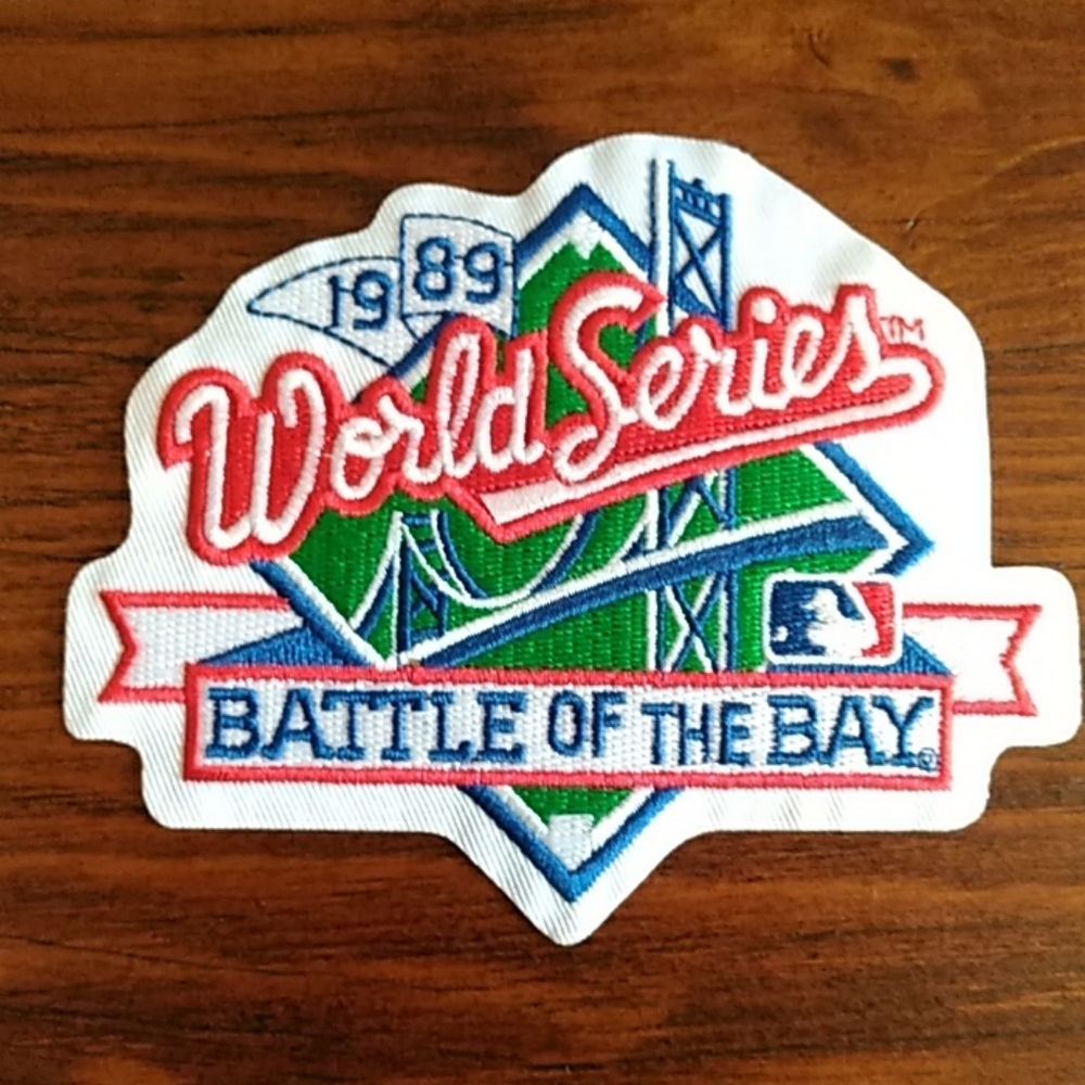 SET of 3! 1989 World Series Patch
